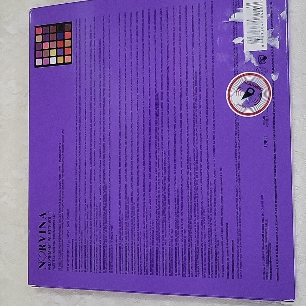 NEW Anastasia Beverely Hills Norvina Pro Pigment Palette Vol. 1 - Picture 13 of 13